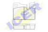 ICER 181624 Brake Pad Set, disc brake